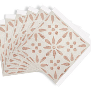 selbstklebende Wandfliesen Wall Tiles Vintage Flowers (6er Set)